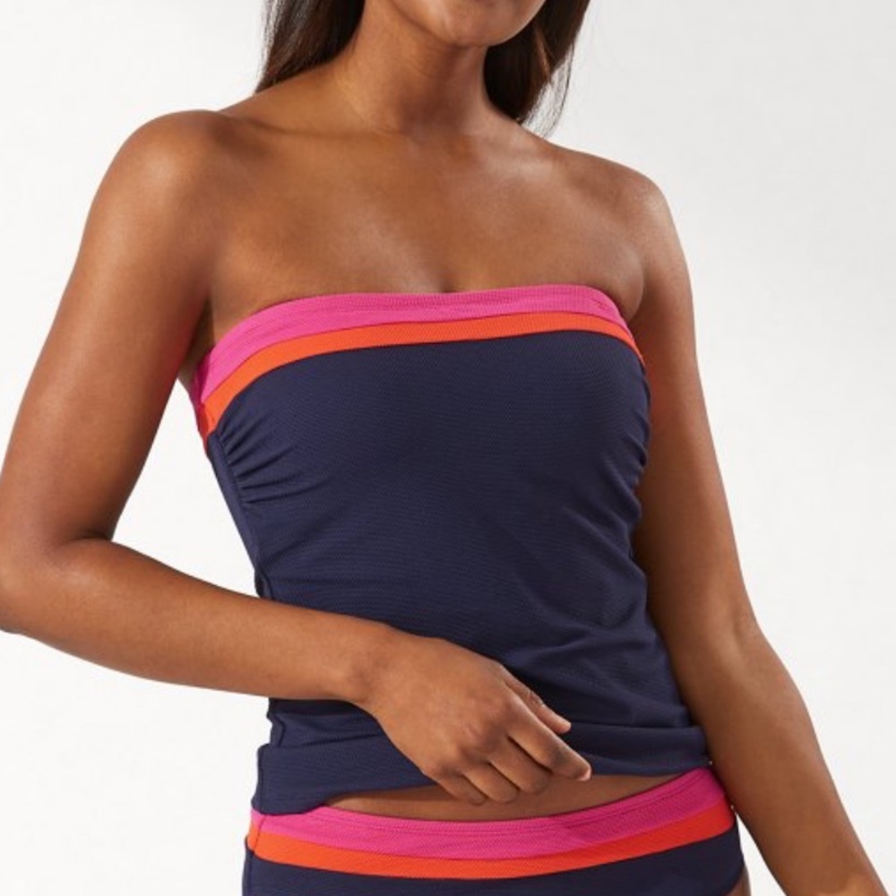 Tommy Bahama Island Cays Colorblock Bandini Top - Picture 6 of 15